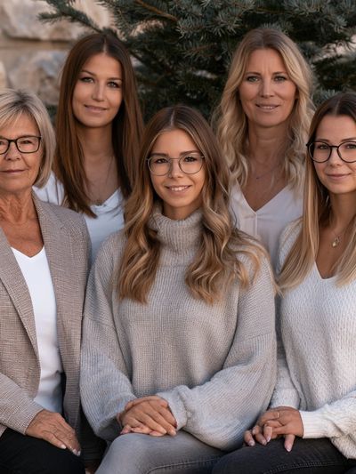 Family Portrait Photography Poster. poster print