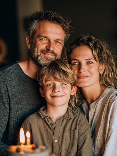 Family Portrait Photography Poster. poster