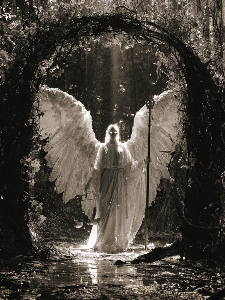 Forest Angel — Surreal Print. poster detail