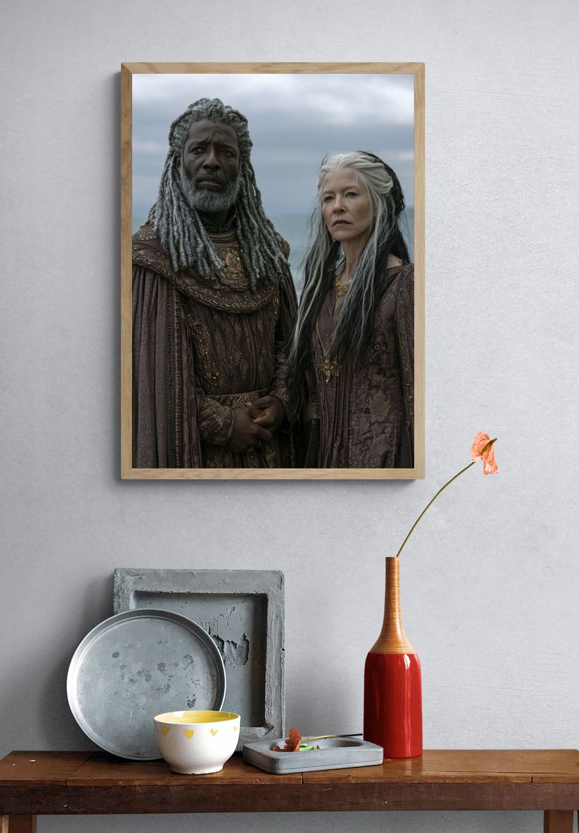 Fantasy Royal Portrait Poster. — room view 3