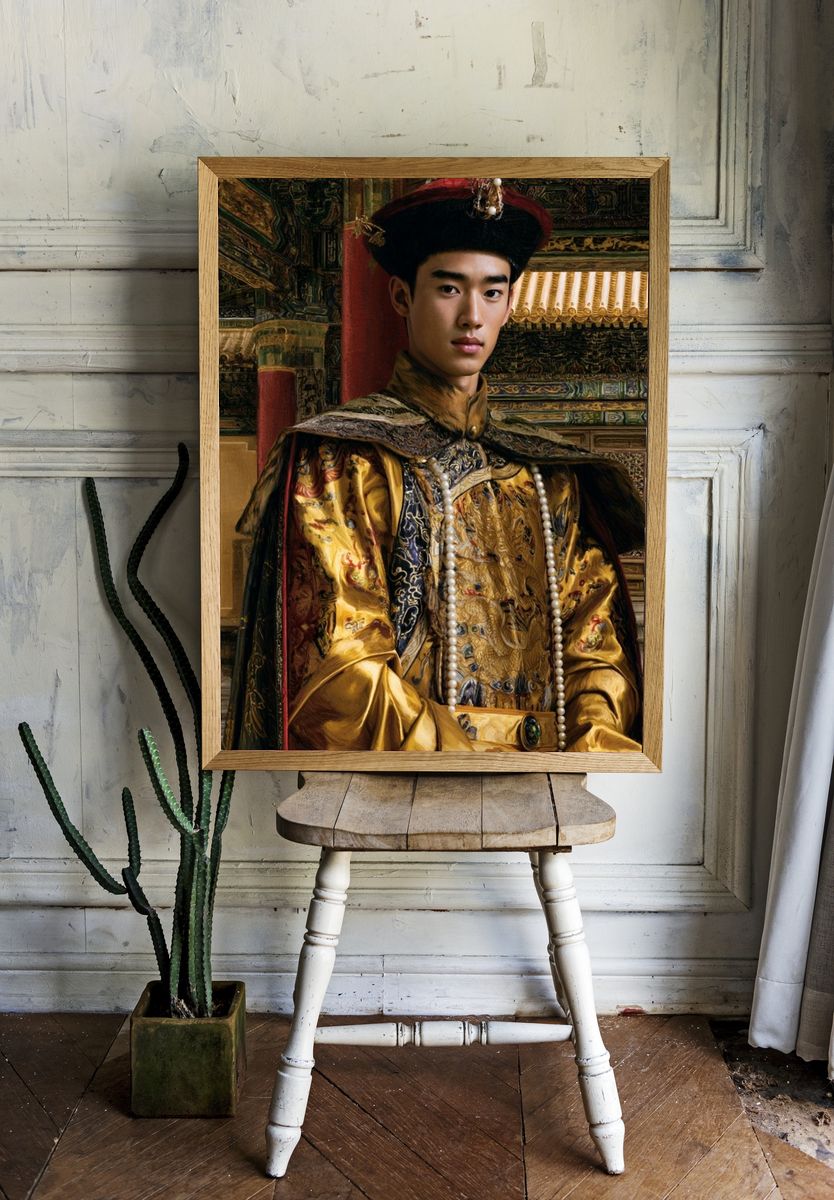 Imperial Portrait Fine-Art Poster. — room view 1