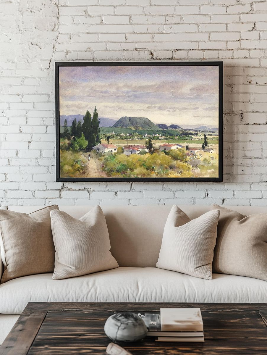 Mountain Landscape — Fine Art Print room preview