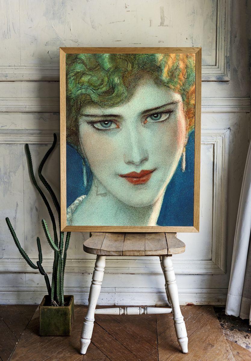 Mysterious Ruins — Fine Art Print. — room view 1