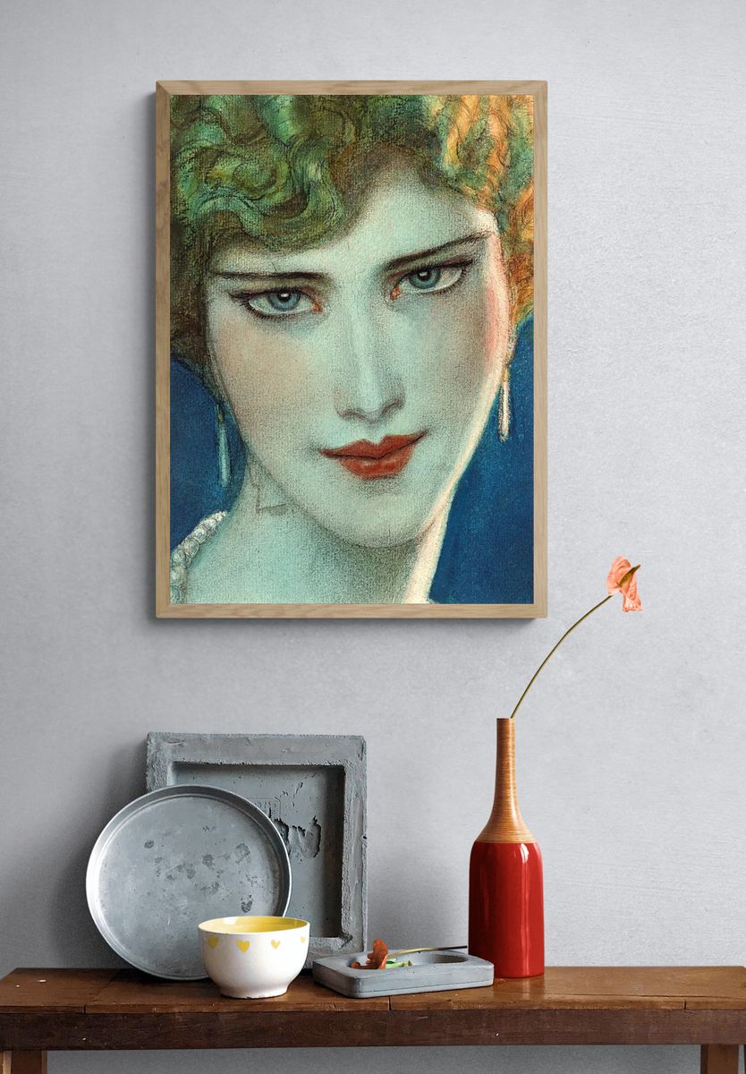 Mysterious Ruins — Fine Art Print. — room view 3