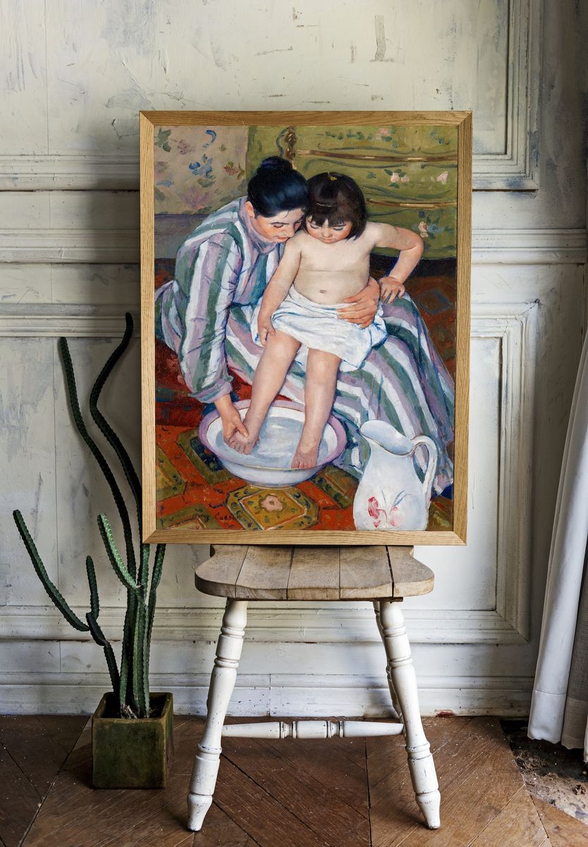 Child’s Bath (1893) Mary Cassatt. room preview