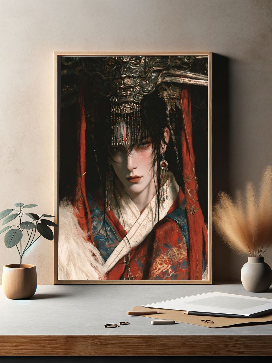Imperial Portrait Fine-Art Poster. — room view 2