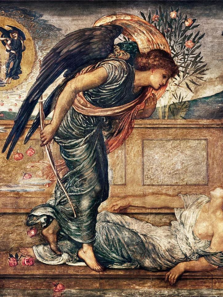 Angel of Death — Fine Art Print. poster — fine-art art