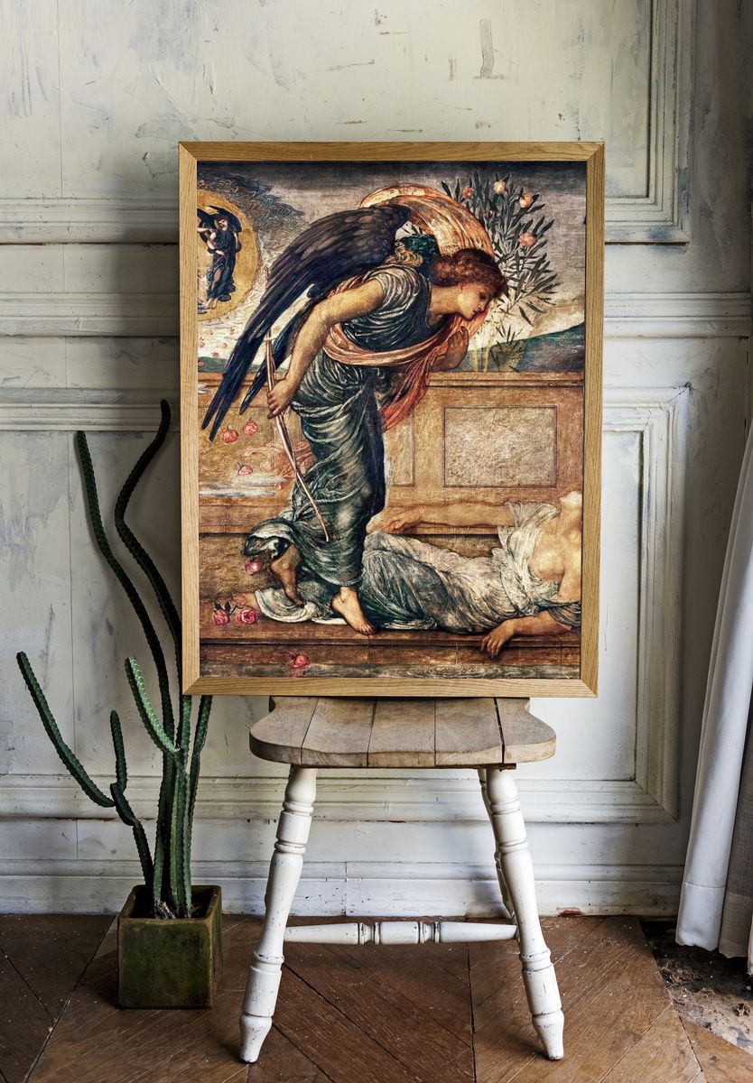 Angel of Death — Fine Art Print room preview