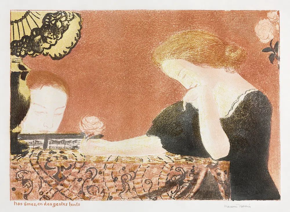 Intimate Reflection — Fine Art Print. poster — fine-art art