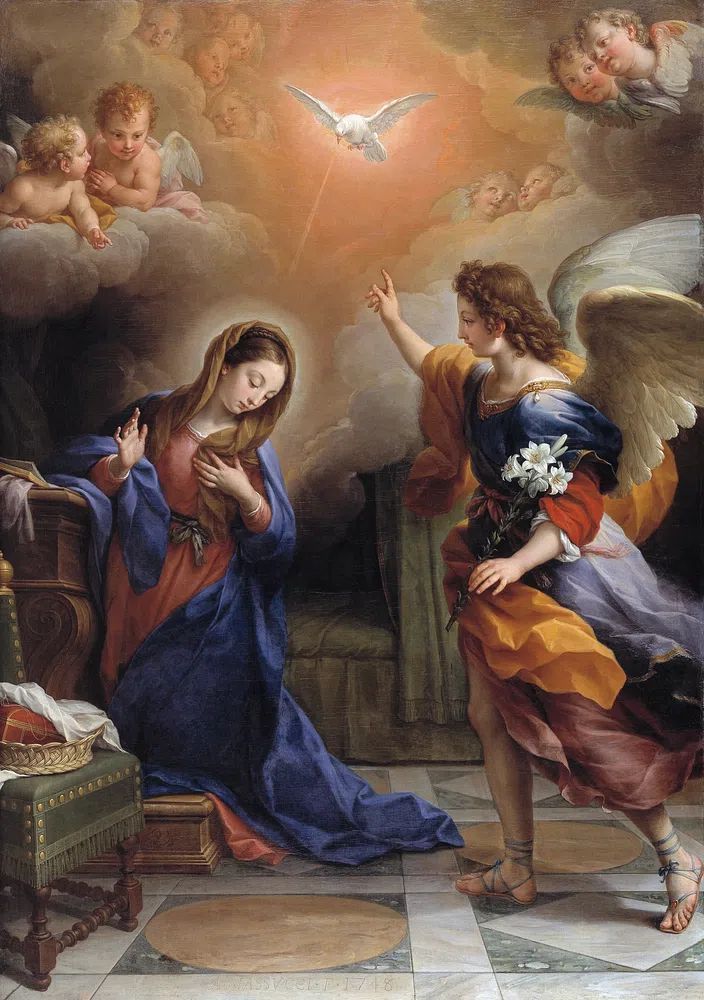 Annunciation — Fine Art Print. poster detail
