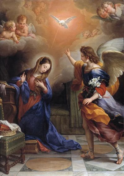 Annunciation — Fine Art Print. poster print