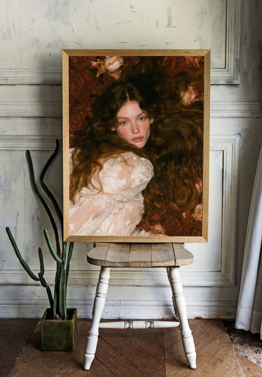 Dreamy Portrait Fine-Art Print. — room view 1