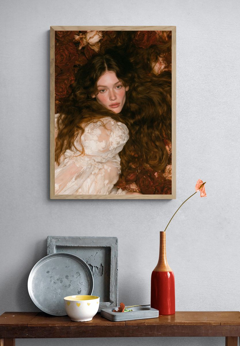 Dreamy Portrait Fine-Art Print. — room view 3