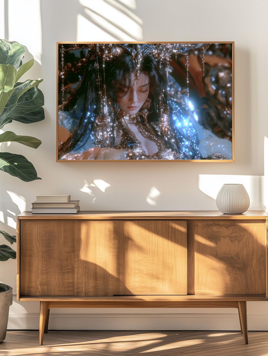 Dreamlike Portrait Fine-Art Print. — room view 3