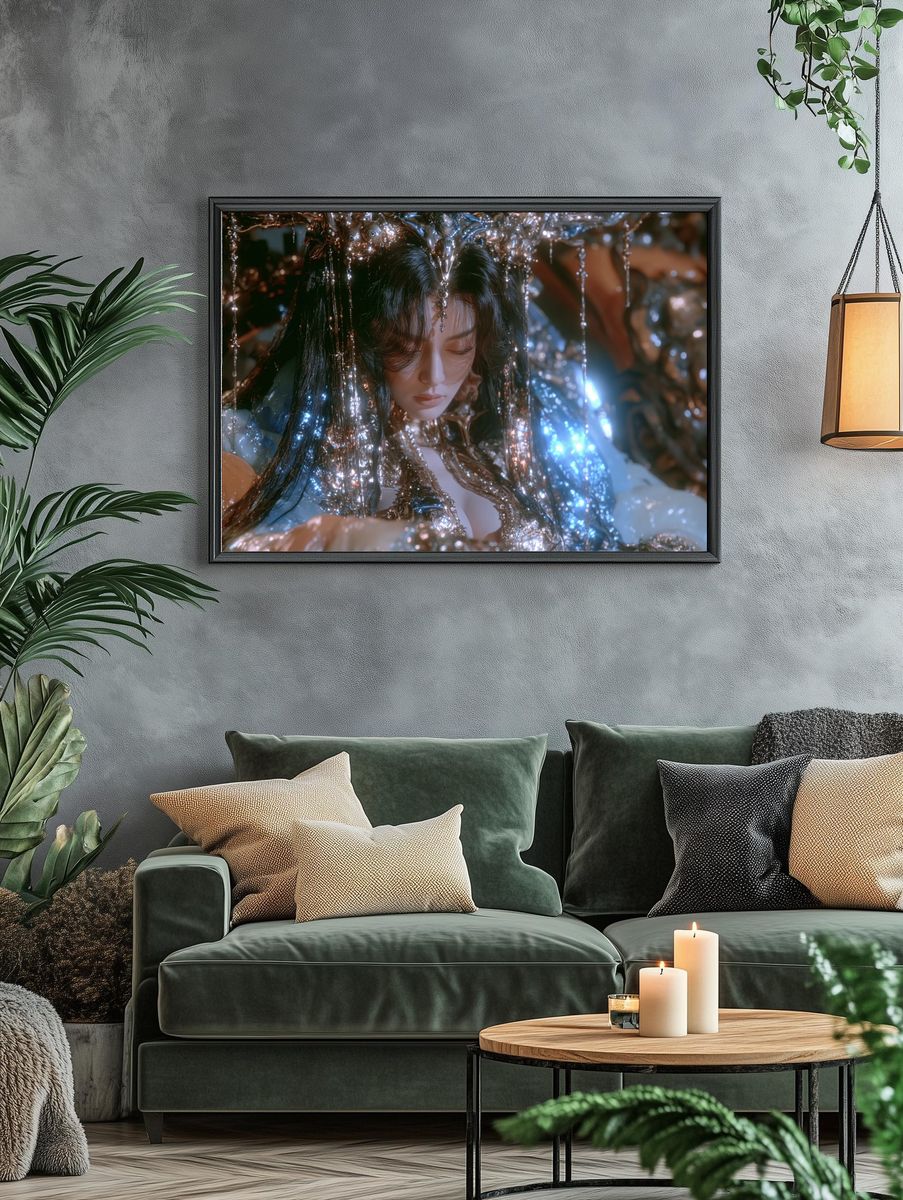 Dreamlike Portrait Fine-Art Print. — room view 4