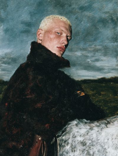 Bleached Portrait Fine-Art Poster.