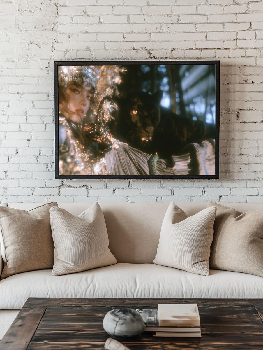 Dreamlike Portrait — Fine-Art Print. room preview