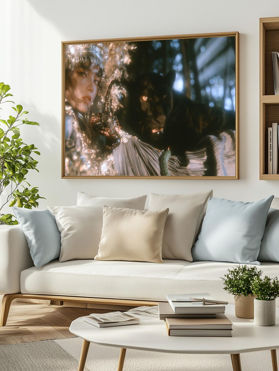 Dreamlike Portrait — Fine-Art Print. — room view 2