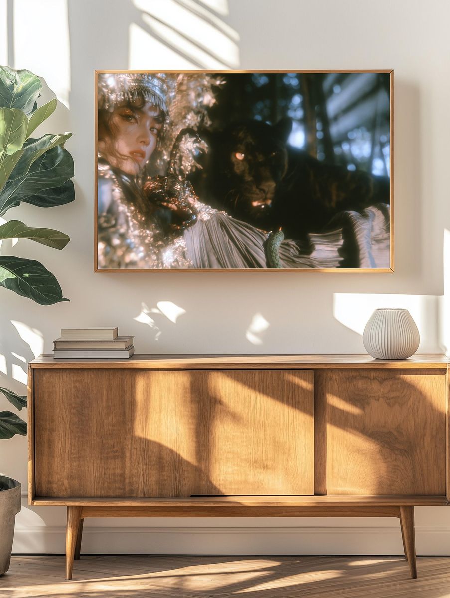 Dreamlike Portrait — Fine-Art Print. — room view 3
