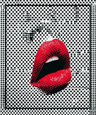 Pop Art Lips Poster. poster