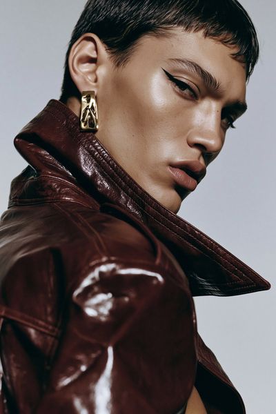 Editorial Fashion Portrait Poster.