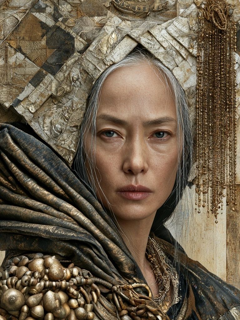 Gilded Portrait Fine-Art Print. poster detail