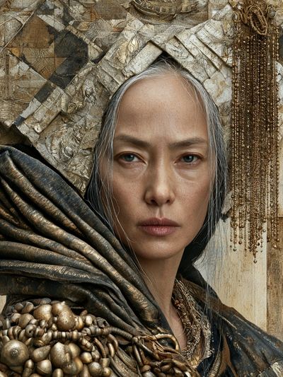 Gilded Portrait Fine-Art Print. poster