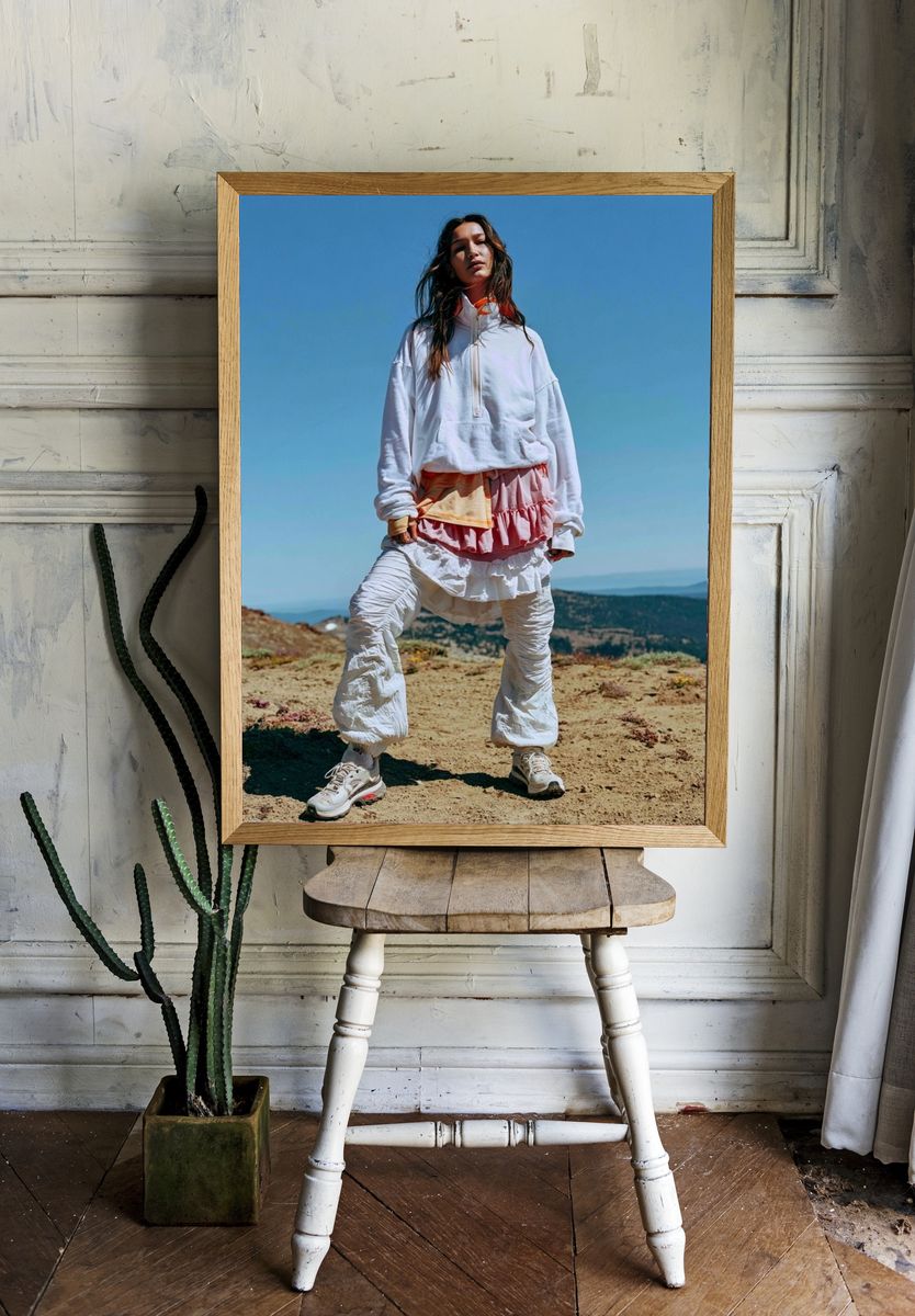 Mountain Fashion Portrait Poster. room preview