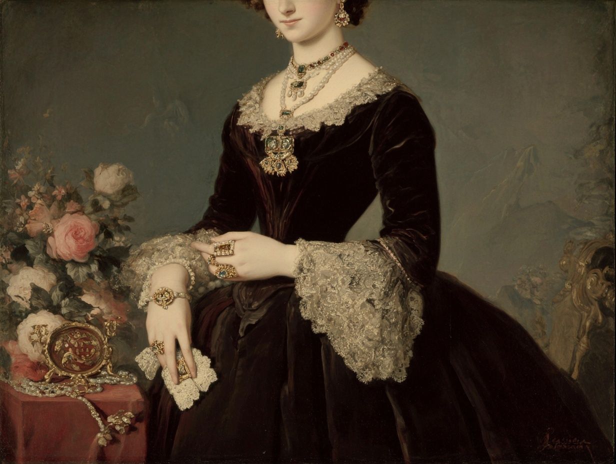 Victorian Portrait Fine-Art Print. poster detail