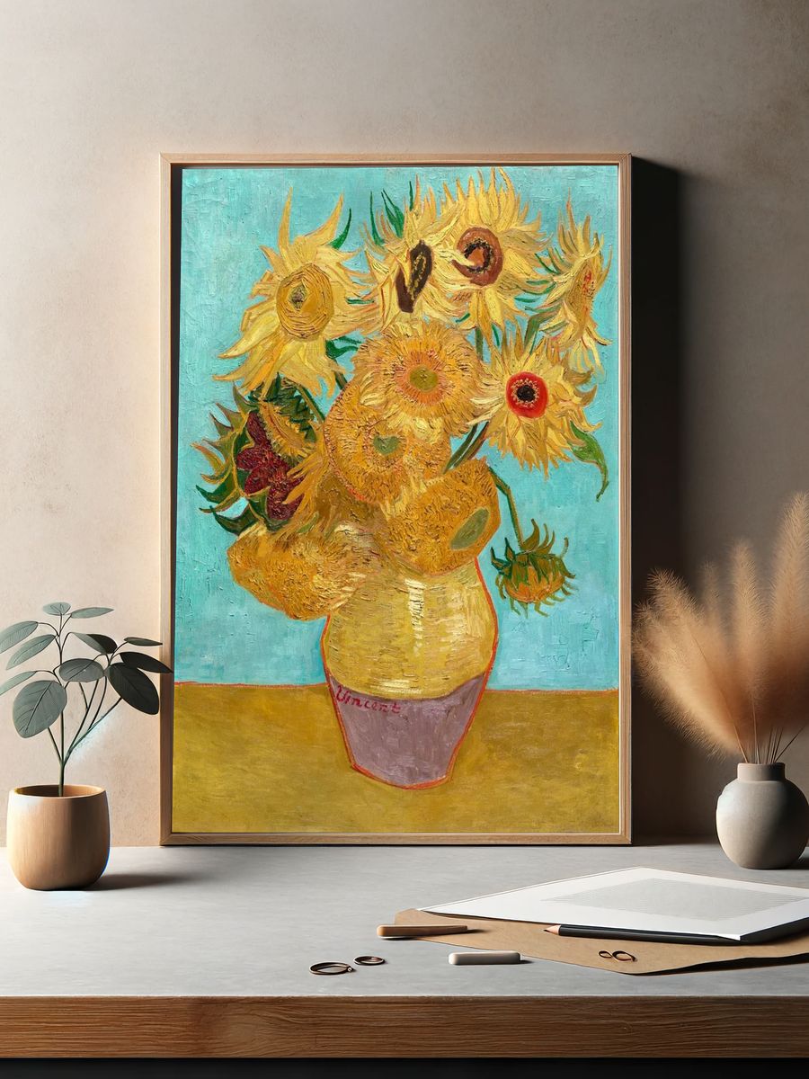 Ornate Sword — Fine Art Print. — room view 2