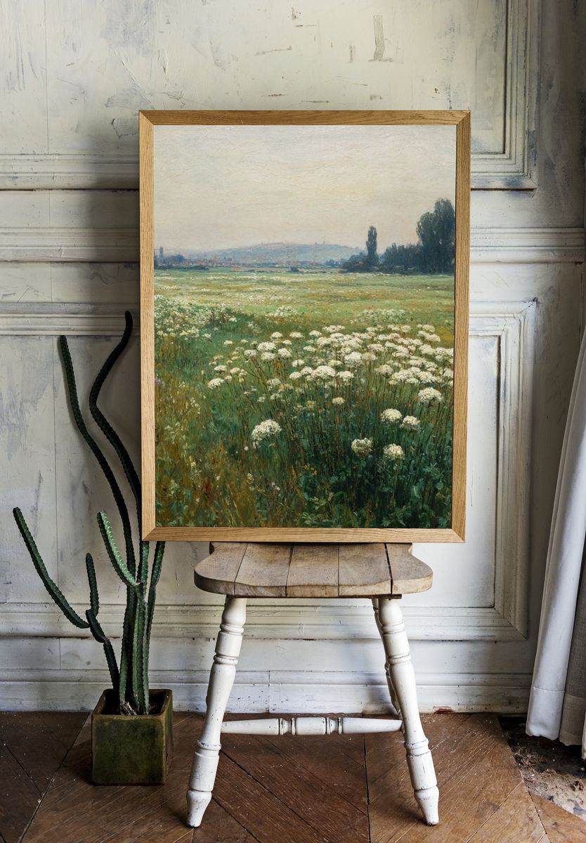 Meadow in Bloom — Fine Art Print room preview