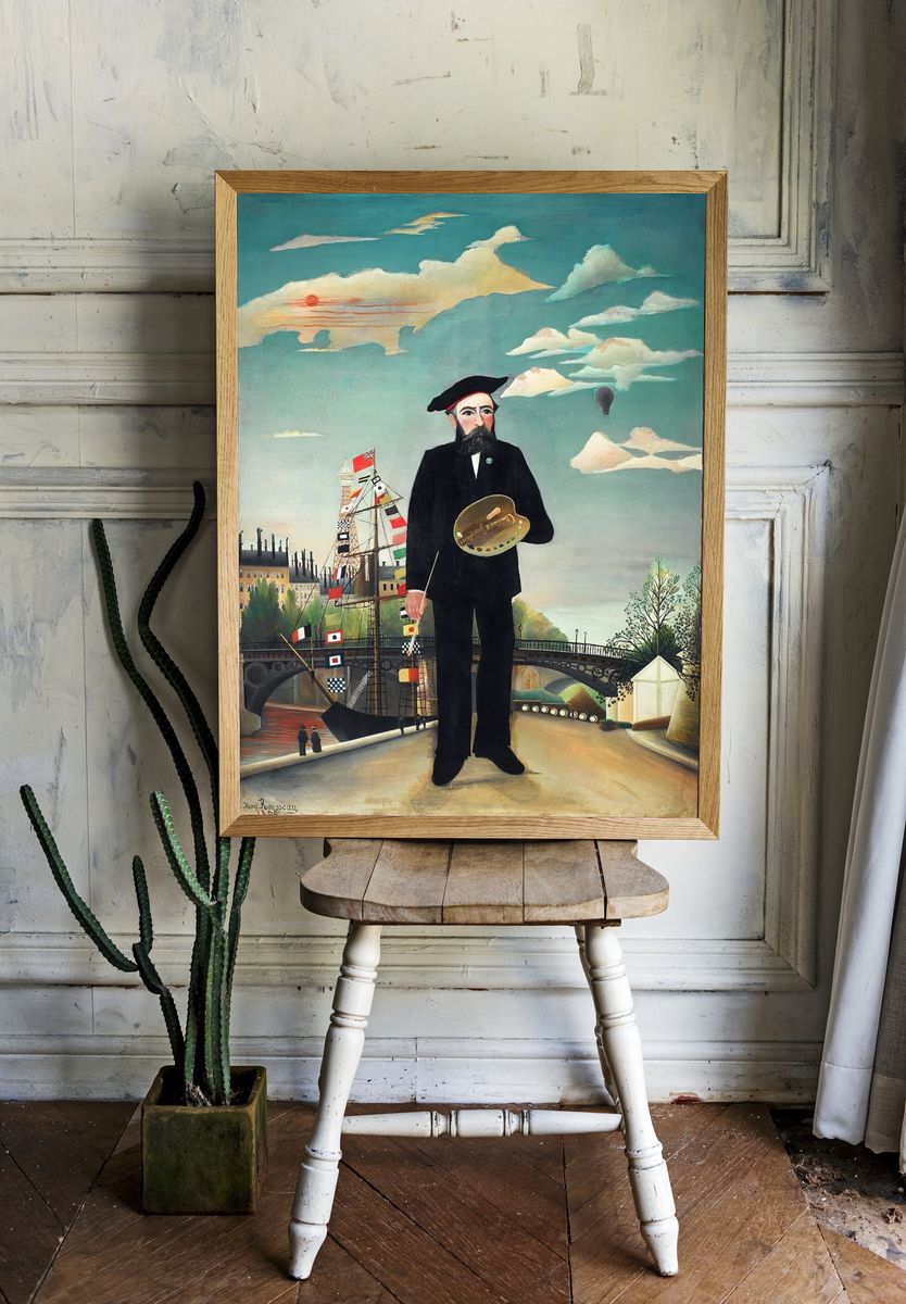 Henri Rousseau 's Myself: Portrait. room preview