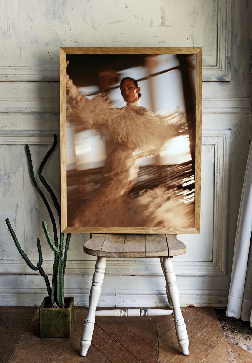 Fashion Portrait Photography Poster. — room view 1
