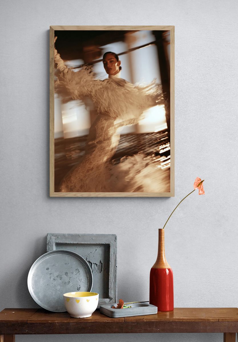 Fashion Portrait Photography Poster. — room view 3