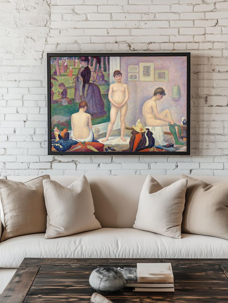 Dragon Rider — Fantasy Art Print. — room view 1