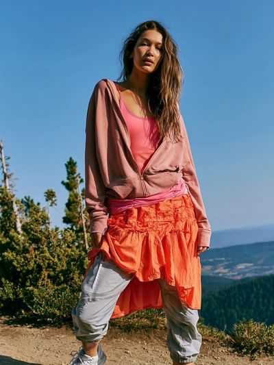 Mountain Fashion Portrait Poster.
