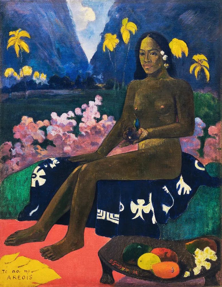 Paul Gauguin 's Seed Areoi. poster — fine-art art