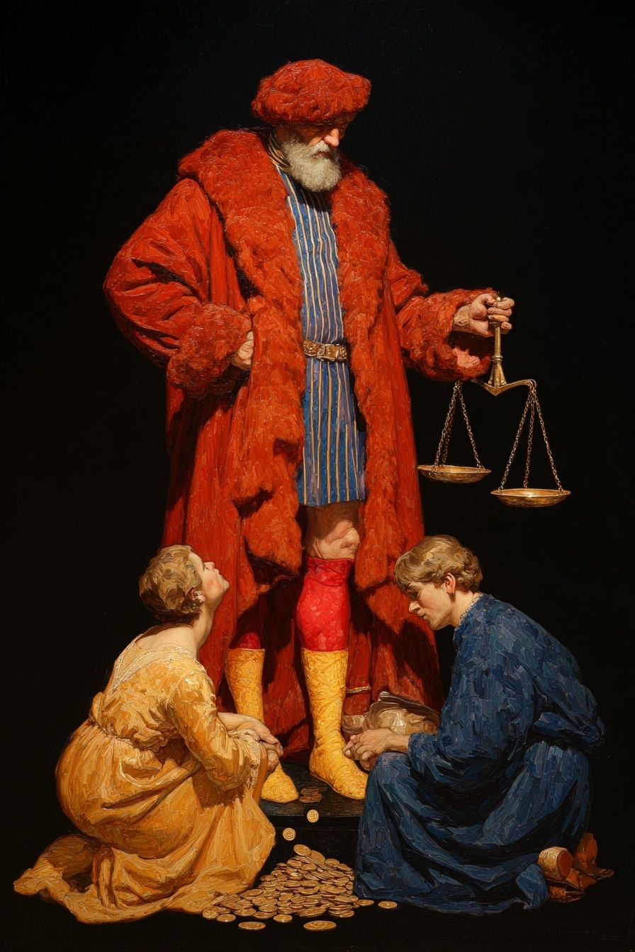 The Merchant — Fine Art Print. poster detail