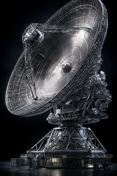 Satellite Dish — Fine Art Print. poster print