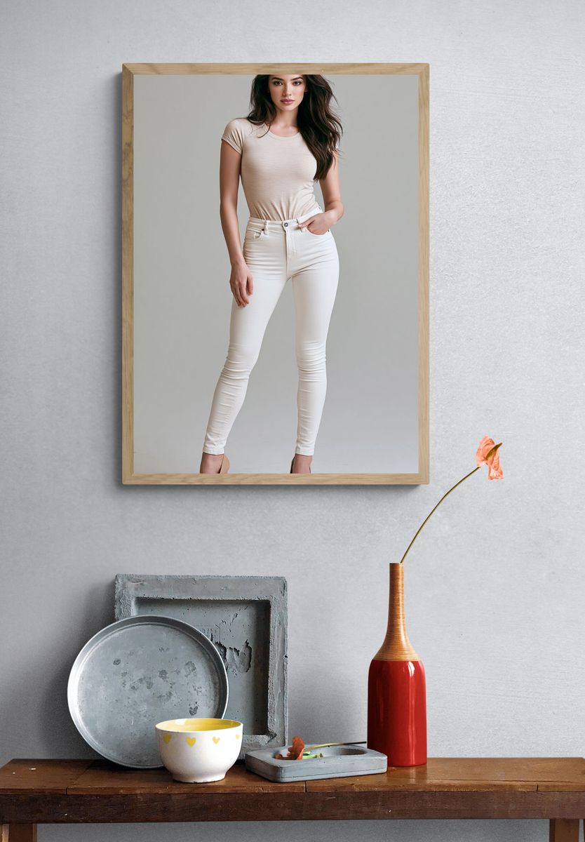 Fashion Portrait Photography Poster. — room view 3