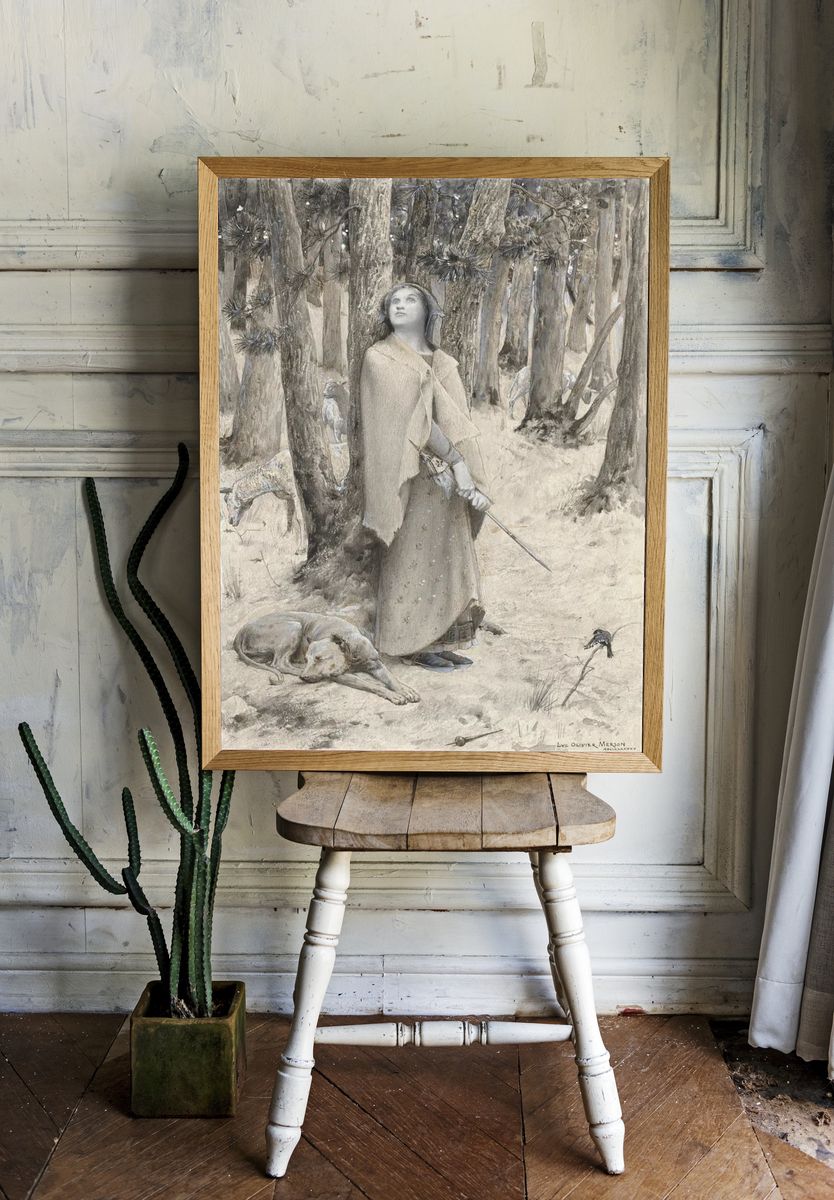 Joan Arc Hearing Voices (1895). — room view 1