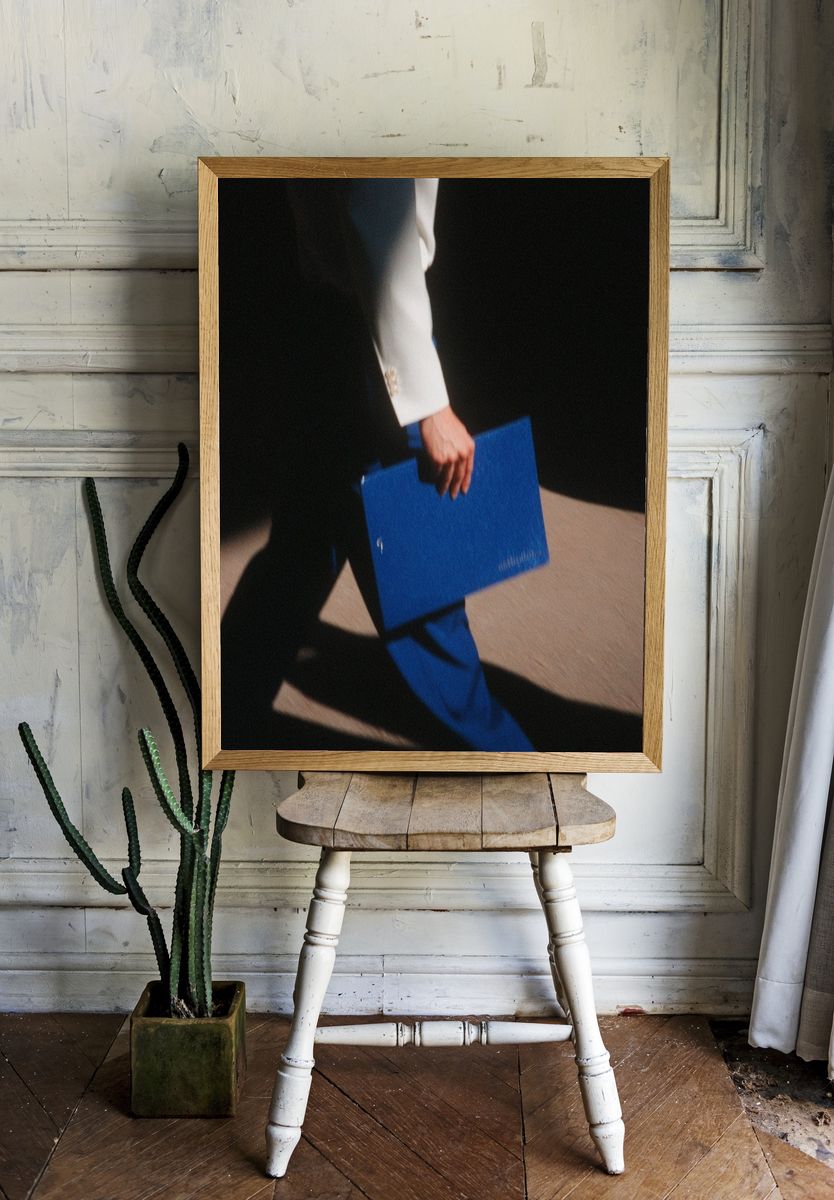 Elegant Fashion Photography Poster. — room view 1