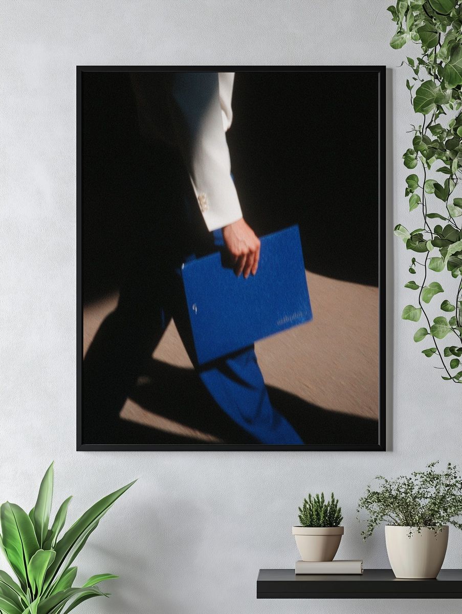Elegant Fashion Photography Poster. — room view 4