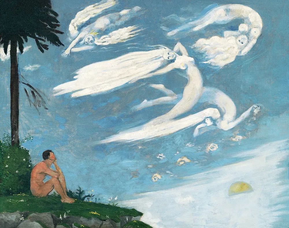 Dreaming Man — Fine Art Print. poster detail