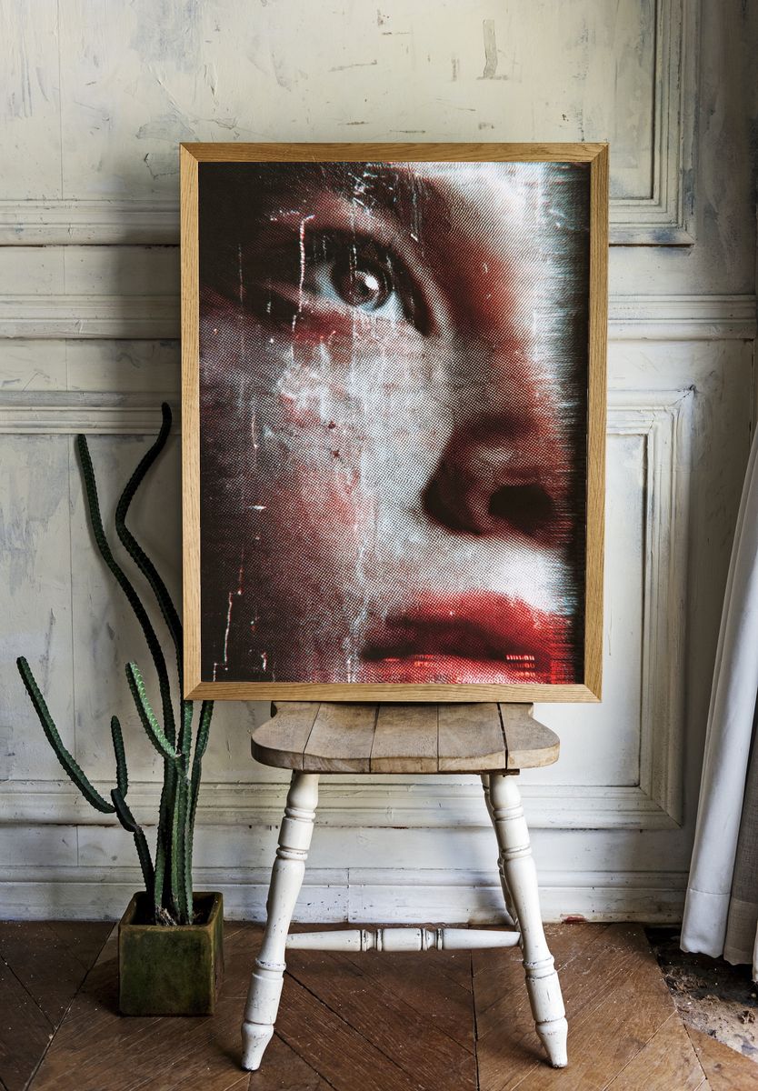 Emotional Portrait — Fine Art Print room preview