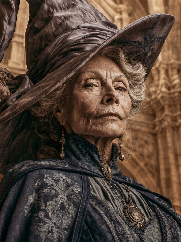 Mystic Elder Portrait Print. poster detail