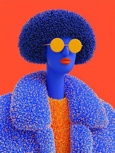 Pop Art Portrait Print. poster print