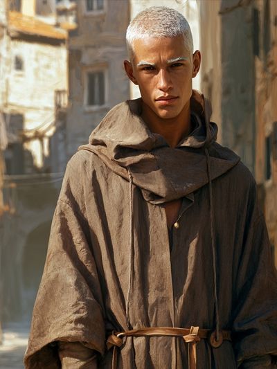 Monastic Portrait — Fine-Art Print.
