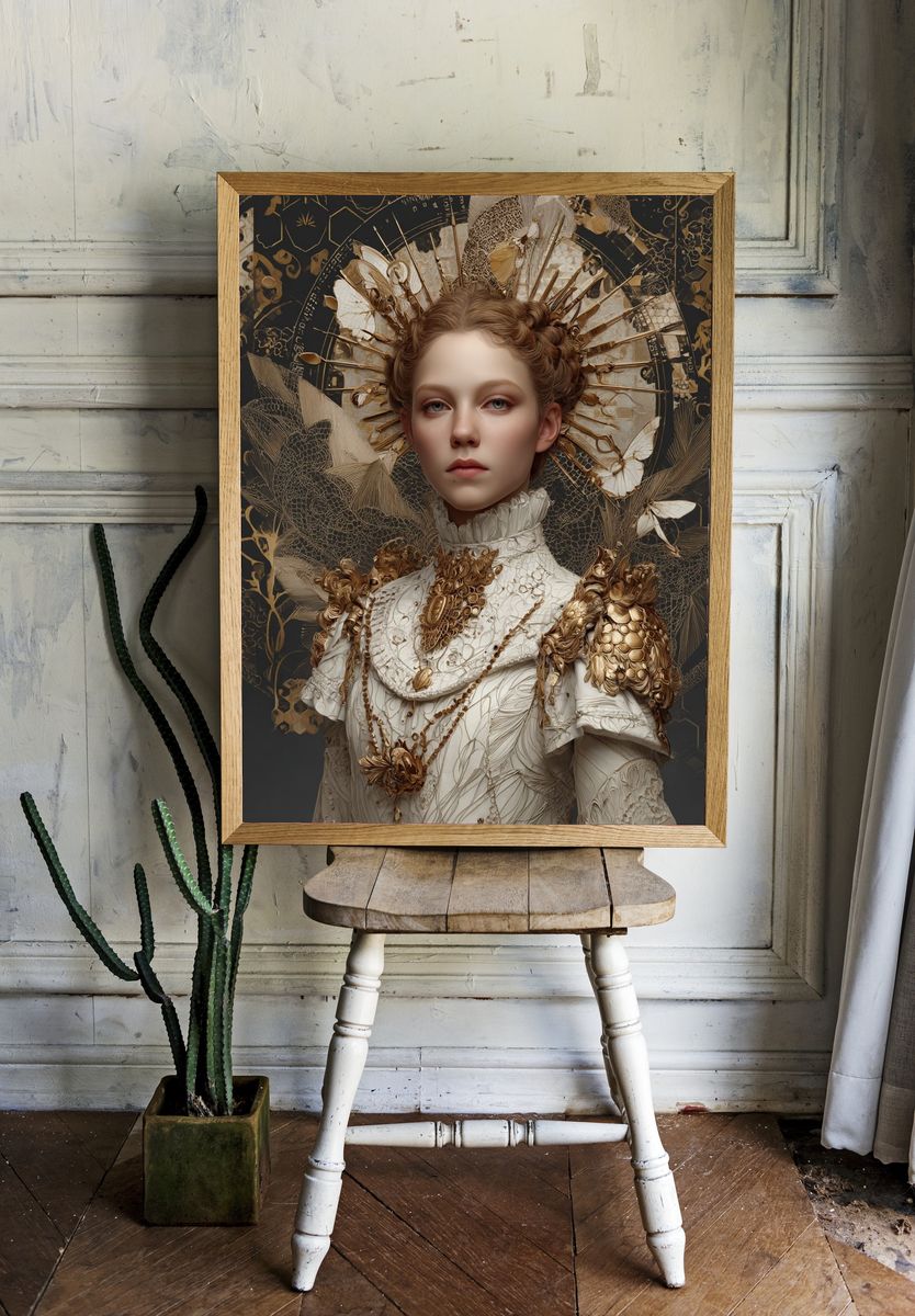 Regal Elegance — Fine Art Print room preview