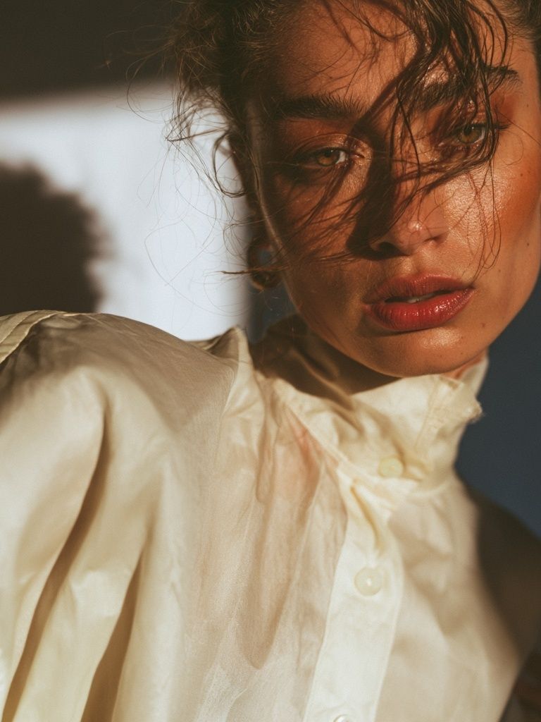 Moody Fashion Portrait Poster. poster detail